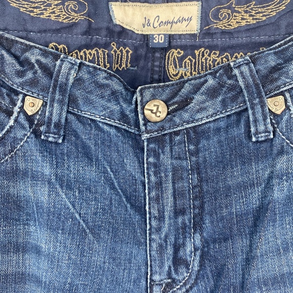 J & Company Y2K Jeans Size 30 99% Cotton 1% Lycra Pre-Owned, Never Worn - Picture 3 of 6